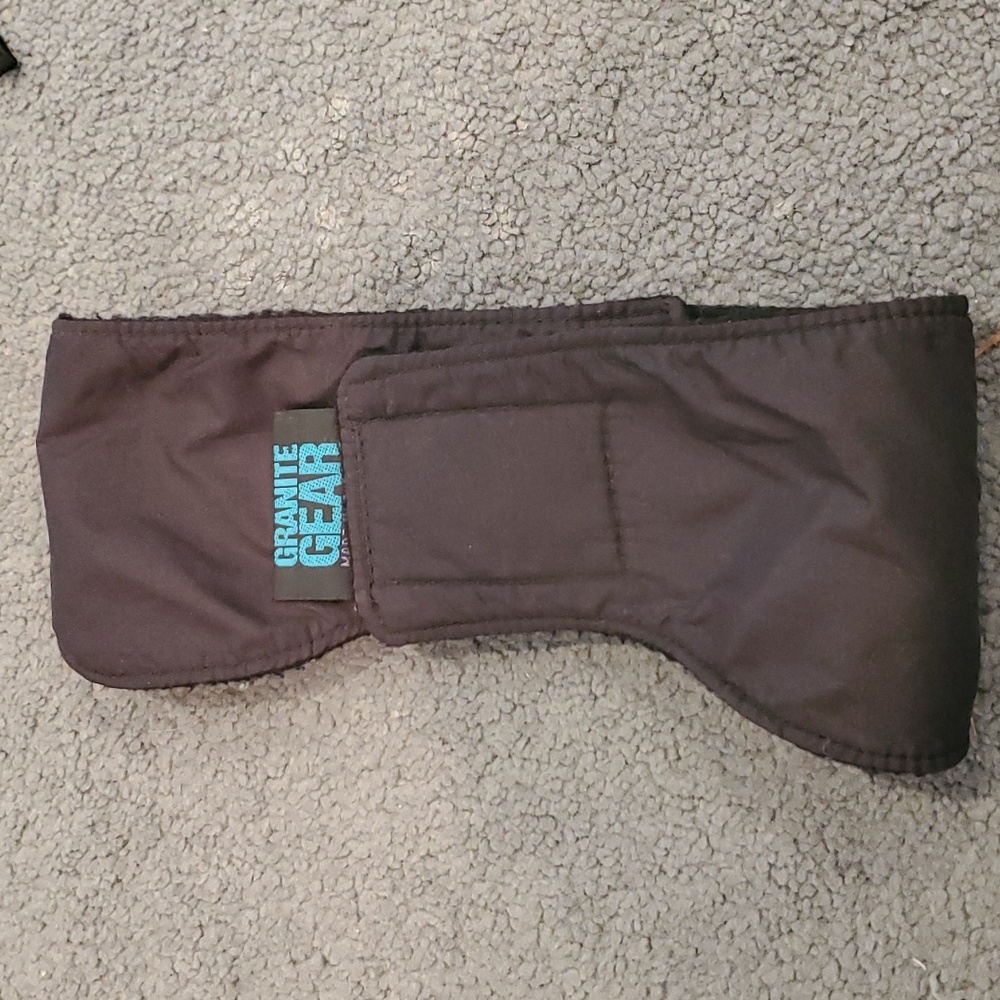 Retro Granite gear black headband